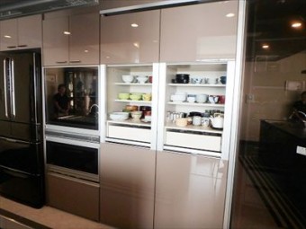 機能的で美しいオープンキッチンに 機能的で美しいオープンキッチンに